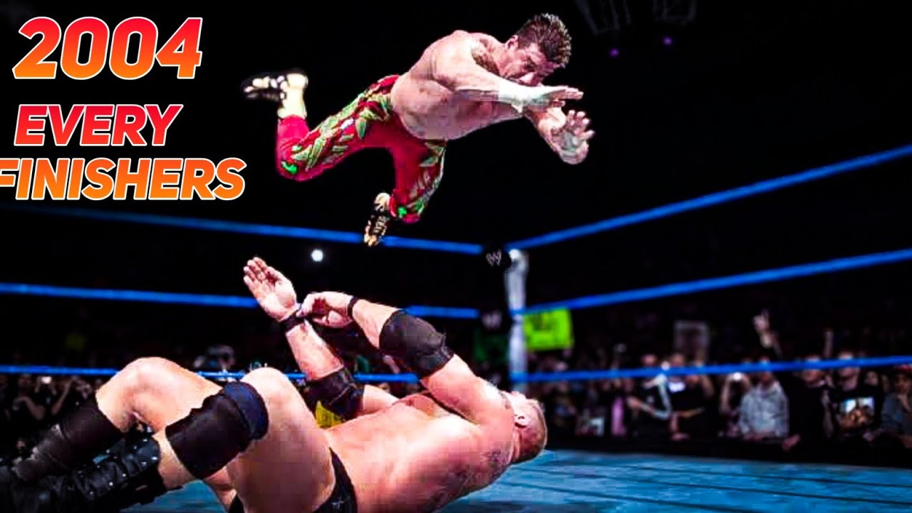 Every Finishers of 2004 Compilation in WWE