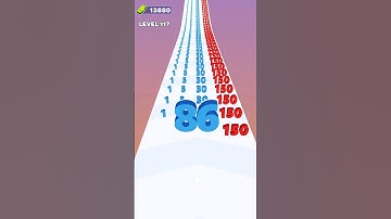 Max Out in Number Stack 3D Run! Math Meets Fun in This Number Master Game!