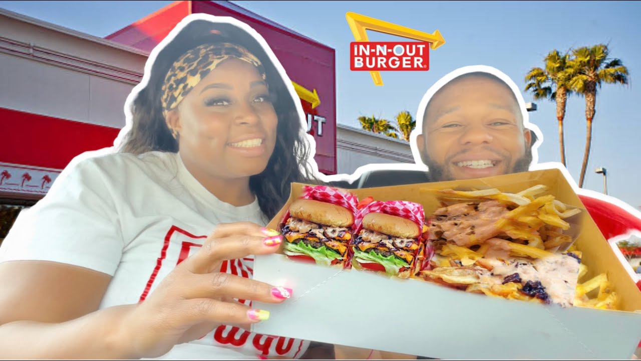 FIRST TIME TRYING In-N-Out!! ANIMAL STYLE FRIES & DOUBLE DOUBLE