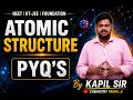 IMPORTANT PYQ'S FOR RE-NEET|| ATOMIC STRUCTURE