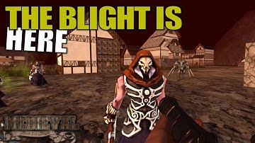 THE BLIGHT IS HERE | Medieval MOD 7 Days to Die | Let