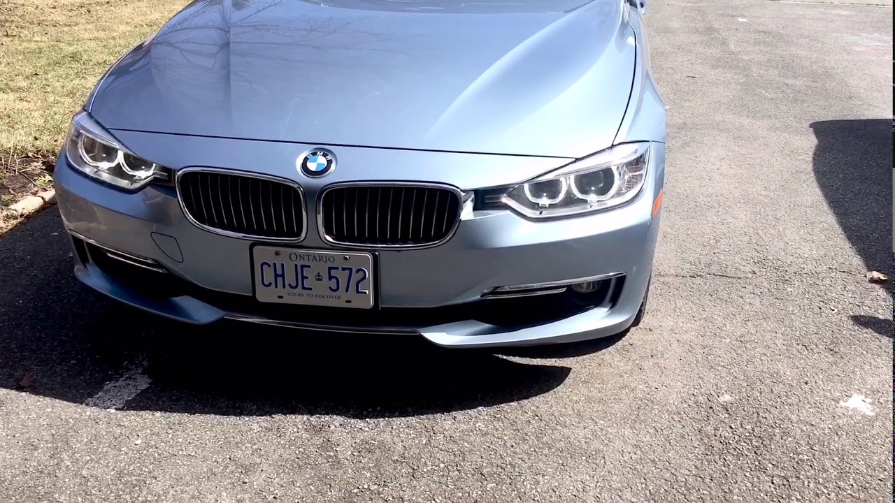 BMW 328i Luxury Engine Sound Effects & Blinking Light YouTube