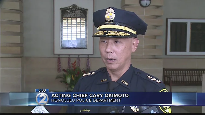 Message from Honolulus acting police chief followi...