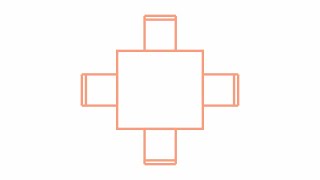 Autocad Dynamic Block - Dinner Table Plan