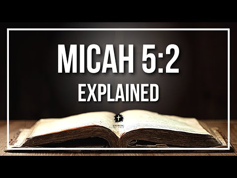 MICAH 5:2 Explained | MICAH 5:2 Meaning According to the Bible [KJV]