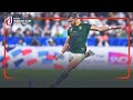 Insane 50 Metre CLUTCH Kick From Handre Pollard England V South Africa Rugby World Cup 2023 