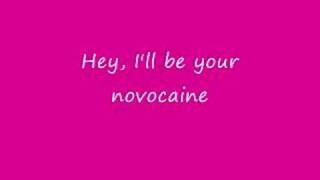 Novocaine Lyrics chords