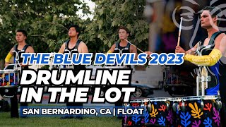 The Blue Devils 2023 Drumline | In the Lot | Float