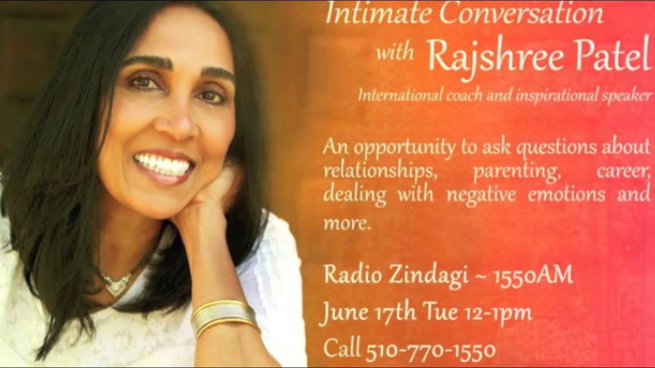 Rajshree Patel Radio Zindagi 1550am YouTube