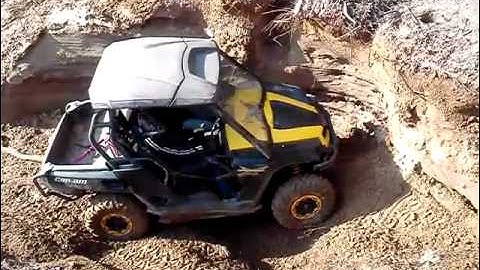 Can-AM Commander 1000 x hill climb. Final