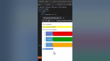 jQuery Select Element by Compound Selector | #shorts #jquery #jquerytutorial #programming #website