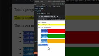 jQuery Select Element by Compound Selector | #shorts #jquery #jquerytutorial #programming #website