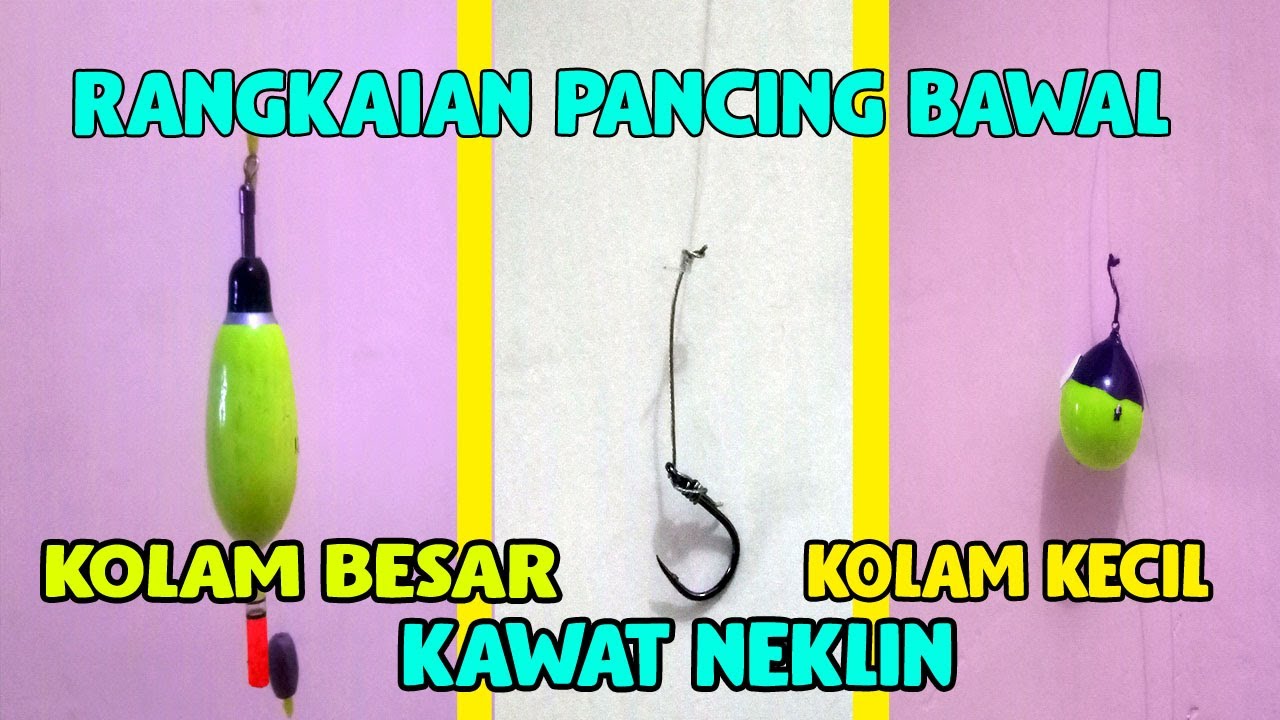RANGKAIAN PANCING IKAN BAWAL