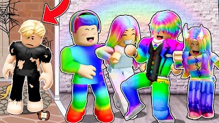فيلم روبلوكس : انا الوحيد فى عائلتى الذى لا امتلك شعر قوس قزح 🌈😭 قصة جامدة بجد 🔥