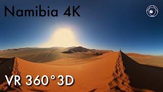 Namibia: Namib Desert \& Etosha - 4K VR 3D 360° Video