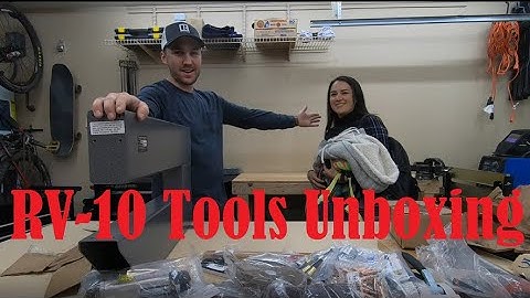 RV-10 Tools Unboxing  (Cleaveland Aircraft Tool Kit)