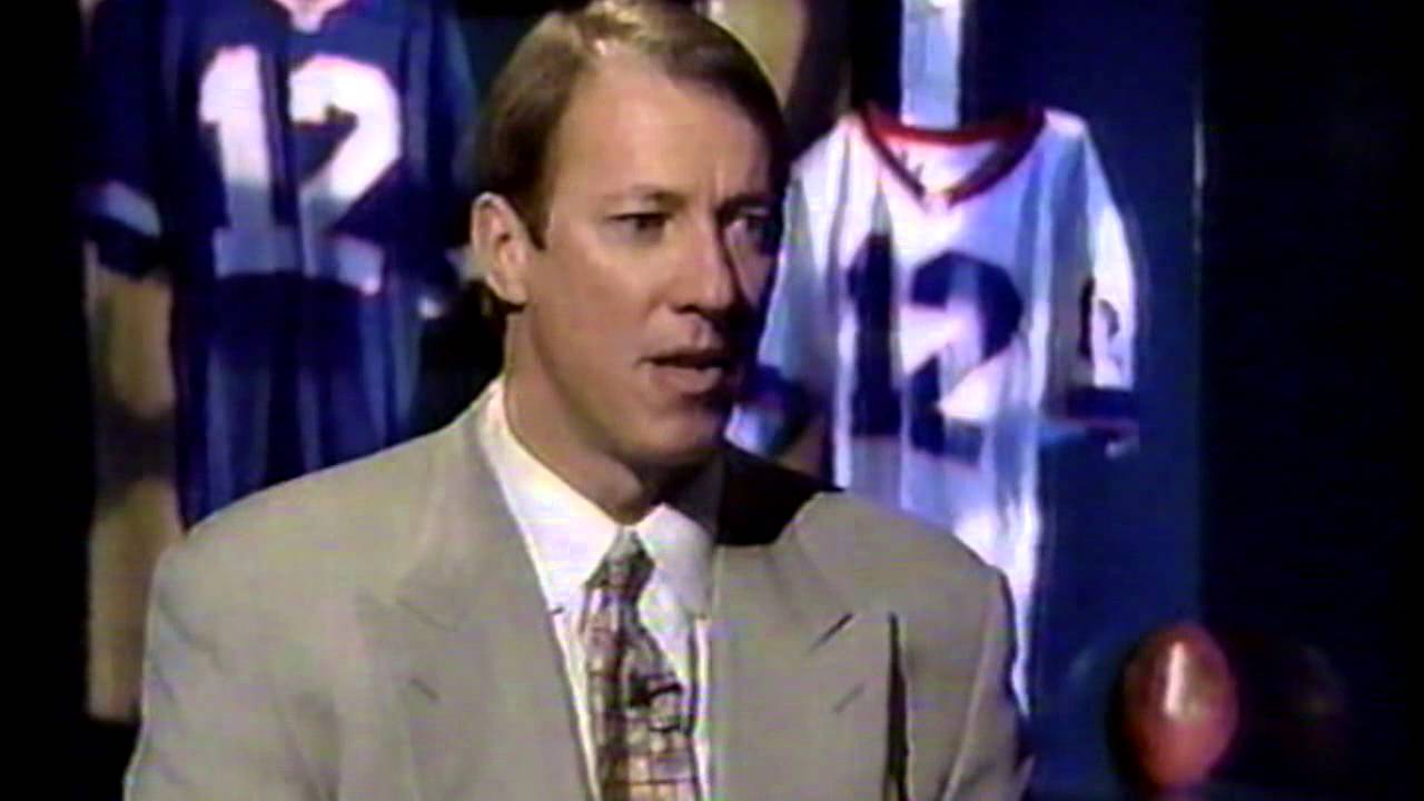 Jim Kelly Retires from the NFL (1996) - YouTube