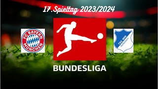 Bundesliga 2023/2024: FC Bayern München - TSG 1899 Hoffenheim | 17. Spieltag | EA SPORTS FC 24