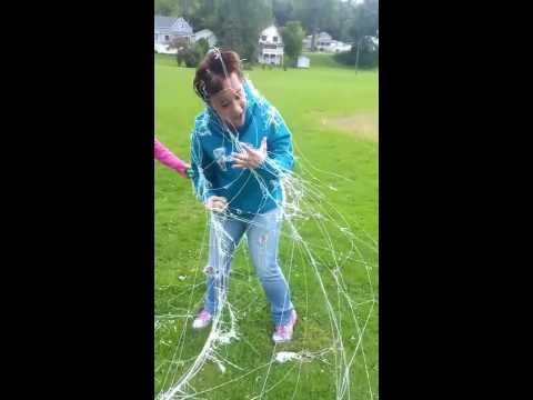 Attack of the silly string!