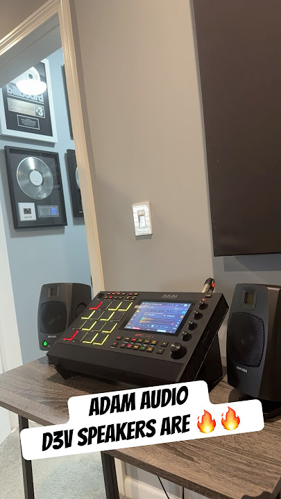 The Adam Audio D3V speakers are incredible 🔥🔥