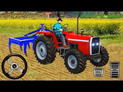 Real Tractor Driving Games 2019 New Offroad Drive - Android Gameplay HD