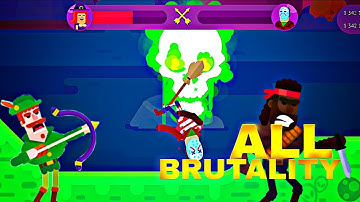 Bowmasters Brutality And Vip Fatality - Gameplay Walkthrough Part - 7 ( Android, Ios)