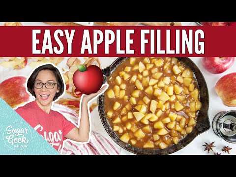 Video: How To Make A Delicious Pie Filling With Fresh Apples