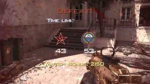 MW3 Final Stand! - Killing the final game kill player