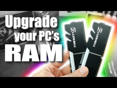 Video: How To Install Additional RAM