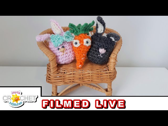 Chibi Chubby Tubby Bunny & Carrot Pal Amigurumi Crochet - March 24