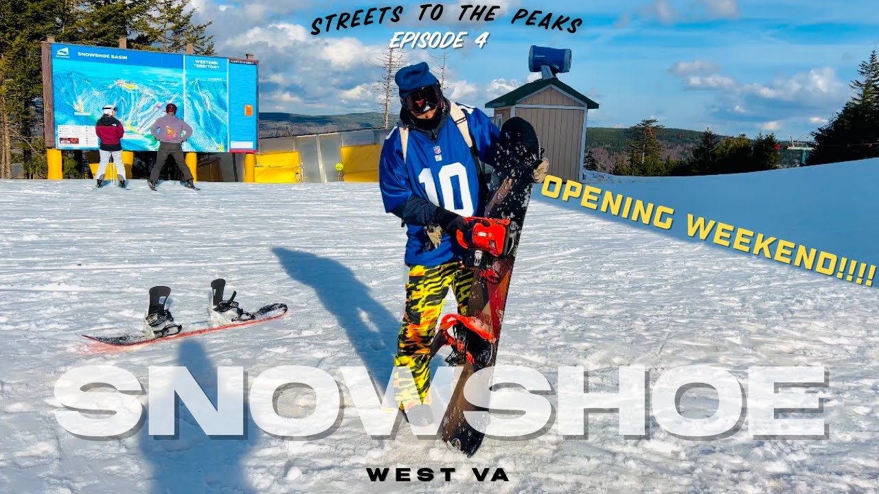 OPENING WEEKEND AT SNOWSHOE!!!