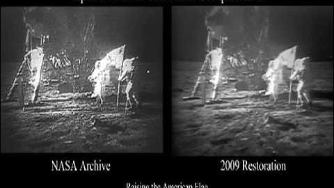 Apollo 11 video restored by NASA