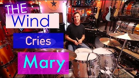 The Wind Cries Mary Drum Cover version - Drum Cover performance video thumbnail
