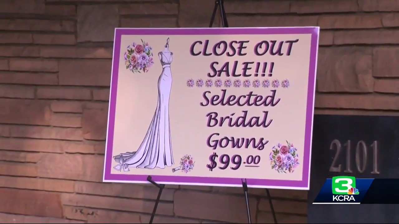 Decades-Old Sacramento Bridal Shop To Close