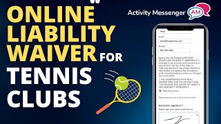 Online Liability Waivers for Tennis Lessons and Camps