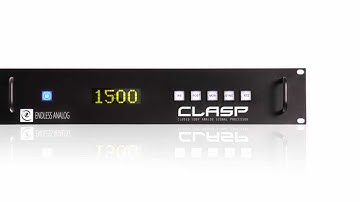 CLASP VIDEO MANUAL CH2 - HARDWARE OVERVIEW, FRONT PANEL