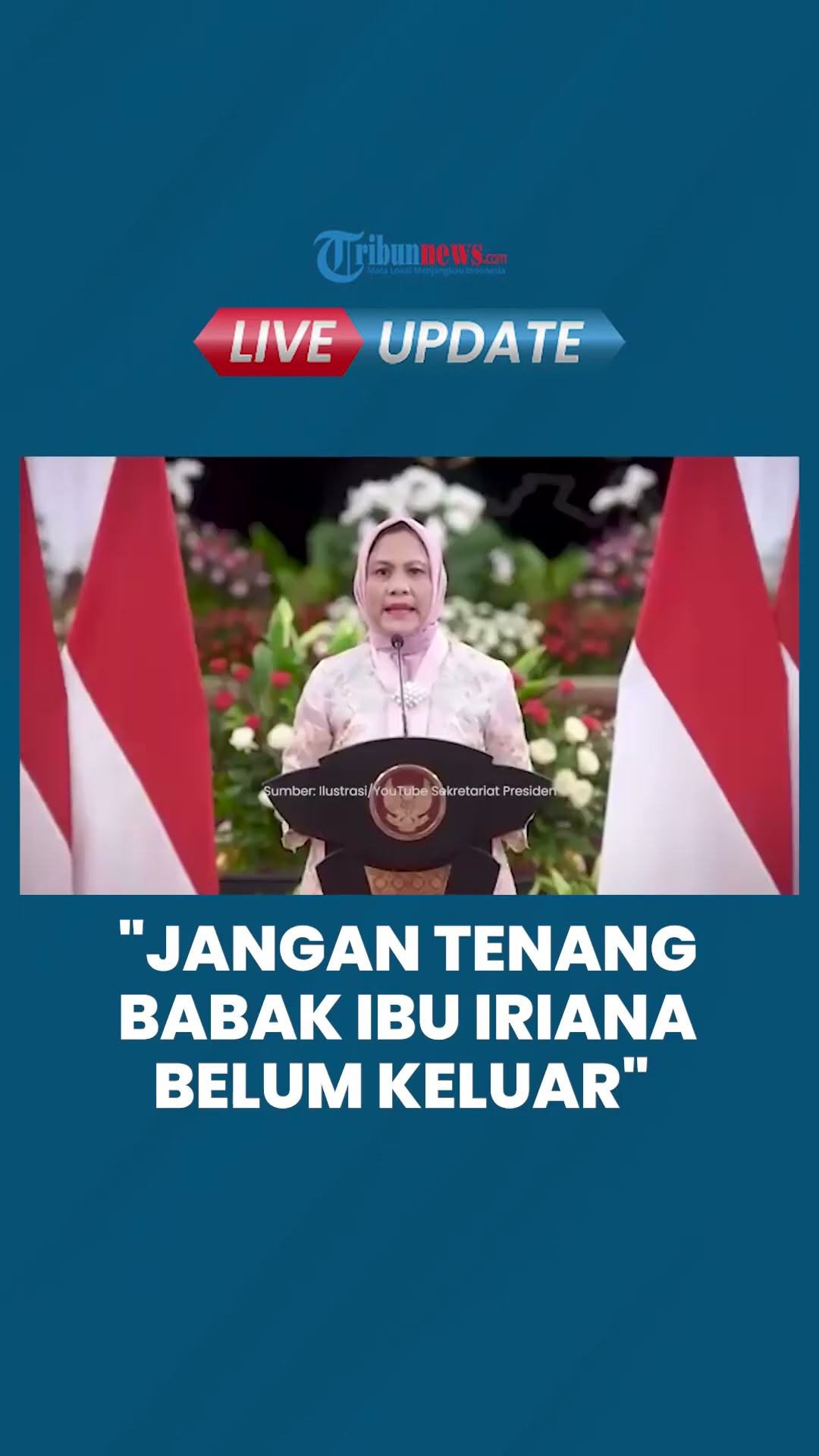 Hasto Kristiyanto Simpan Kartu AS Bongkar Kebusukan Jokowi, Connie: Babak Ibu Iriana Belum Keluar