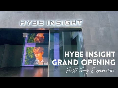 HYBE INSIGHT Grand Opening First Day Experience: A Tour