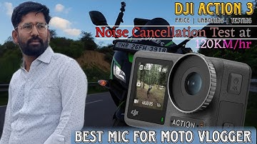 USB Type-C Mic for DJI OSMO action 3 | DJI OSMO Action 3 Mic for Moto vlogging | Moto Vlogging Setup