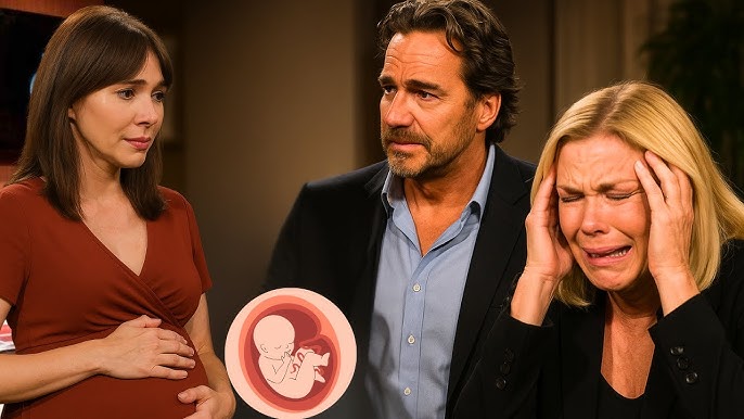 Taylor's SHOCKING Pregnancy Bombshell – Ridge Is the Father?! Brooke Loses It!" Bold and Beautiful - YouTube