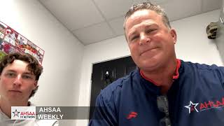 Landon Beaver and Coach A.J. Kehoe from Central-Phenix City High School join AHSAA TV Weekly