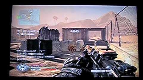 My hacked MW2 Slow motion lobby!