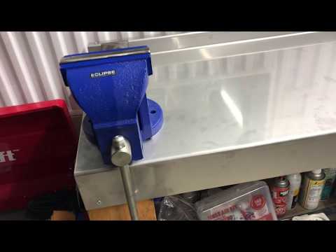 طاولة عمل من الفولاذ المقاوم للصدأ 14 جرام