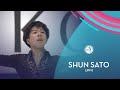 Shun Sato (JPN) | Men Free Skating | NHK Trophy 2020 | #GPFigure