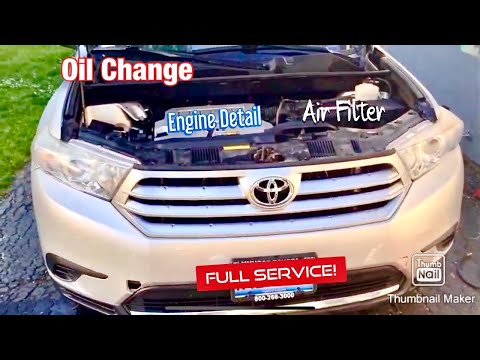 Ultimate Oil Change Guide: 2011 Toyota Highlander 3.5L