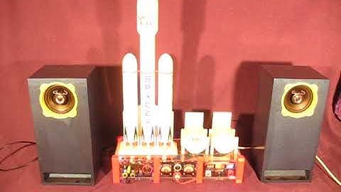 SpaceX Falcon Heavy Rocket  Model 40W Amplifier
