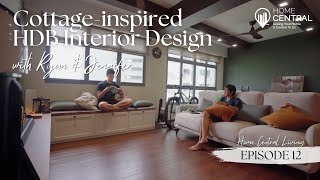 Open-Concept Peaceful Cottage-Inspired Hdb Home Central Living Ep.12