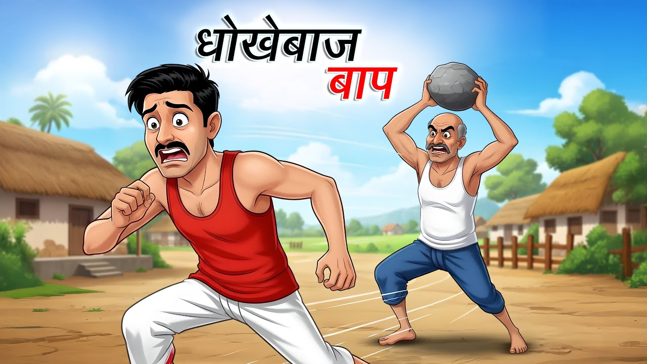 धोखेबाज बाप | DHOKHEBAAJ BAAP | HINDI KAHANI | CARTOON STORY | HINDI STORIES