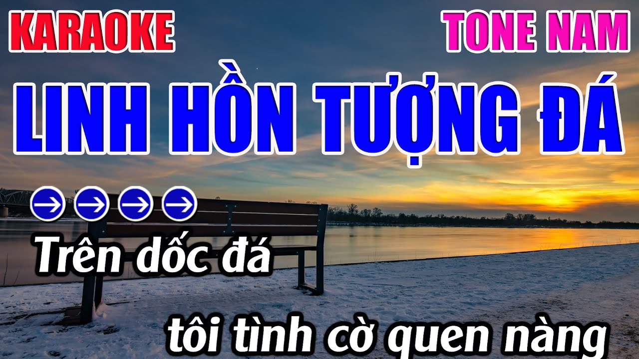 Linh Hồn Tượng Đá Karaoke Tone Nam ( Am ) Karaoke 9999 - Beat Mới
