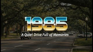BACK TO 1985 — A Quiet Drive Full of Memories // Nostalgia • Dreamwave • Vaporwave Mix